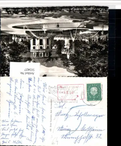 513427,Stempel Bad Reichenhall 1960 Nachgebühr