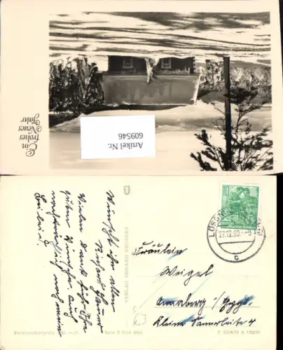 609546,Stempel Lössnitz n. Annaberg im Erzgebirge 1960