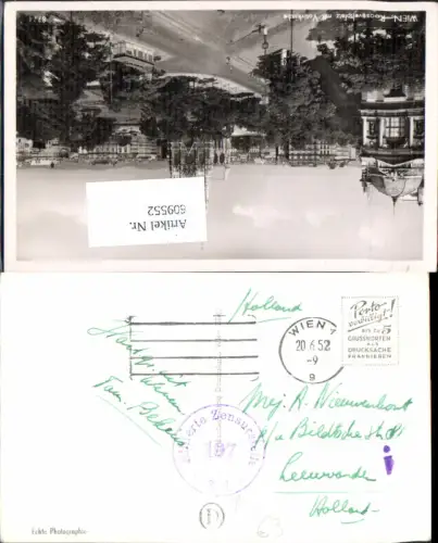 609552,Stempel Allierte Zensurstelle 107 Z. 1 n. Leeuwarden Wien Alsergrund Votivkirche