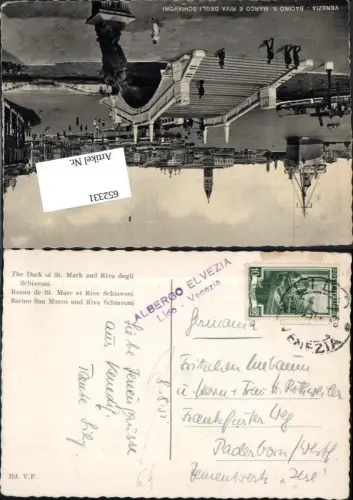 652331,Stempel Albergo Elvezia Lido Venezia n. Paderborn