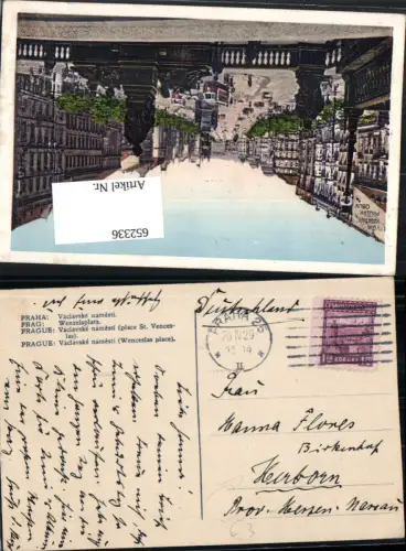652336,Stempel Praha Prag n. Herborn Nassau