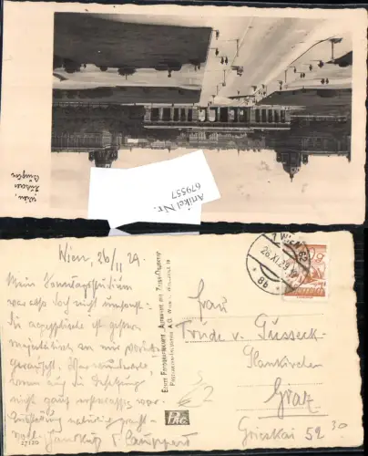 679557 Stempel Wien 62 n. Graz 1929