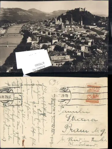 679560 Stempel Salzburg n. Pram Ried im Innkreis 1929