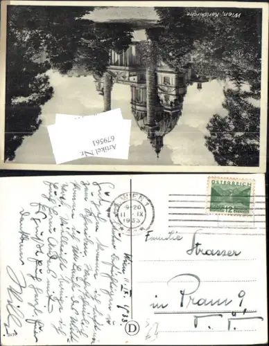 679561 Stempel Wien n. Pram Ried im Innkreis 1933