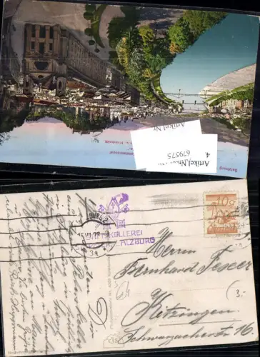 679575 Stempel Salzburg St. Peter Stiftskellerei n. Kitzingen