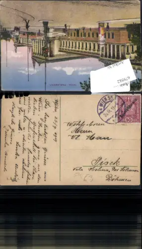 679582 Stempel Wien 53 n. Pisek Böhmen