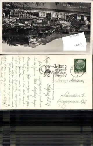 679585 Stempel Salzburg n. München 9 1939