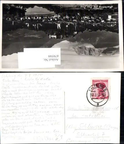 679599 Stempel Salzburg 2 n. Schliersee Bayern