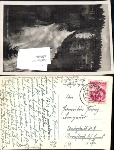 679602 Stempel Badgastein n. Unterhaus Kronstorf an der Enns 1950