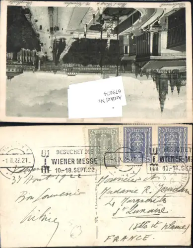 679674 Stempel Wien n. St. Ilaine Wiener Messe