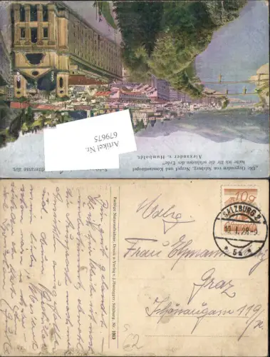 679675 Stempel Salzburg 2 n. Graz