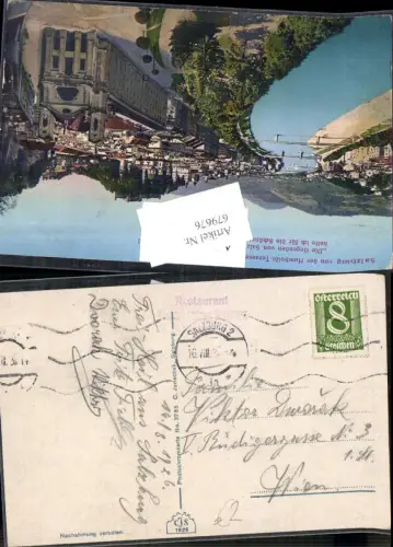 679676 Stempel Salzburg 2 n. Wien