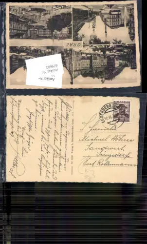 679682 Stempel Eggenberg b. Graz n. Singsdorf Rottenmann