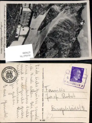 679688 Stempel Seegrube Innsbruck n. Dingelstädt an der