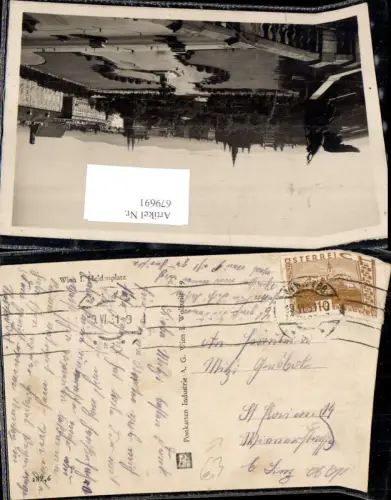 679691 Stempel Wien 88 n. St. Florian bei Linz 1931