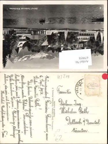 679958 Stempel Velden n. Dellach im Drautal