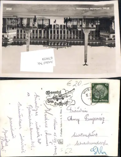 679959 Stempel Wien 76 n. Lichterfurt Schachendorf