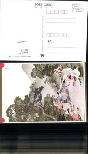 685310 Customs of Korea Typen Seoul Woojin Press