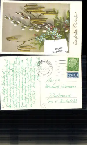 686560 Stempel Braunschweig n. Dortmund 1955