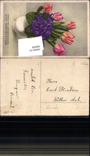 686568 Stempel nach Köthen Anhalt