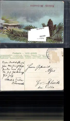 686580 Stempel Flensburg gel.n. Gro. Rheide bei Celle Großrheide