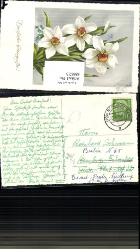 686623 Stempel Northeim gel.n. Berlin Hamburg Fahrenfeld Irrläufer
