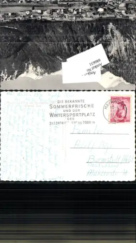 686631 Stempel Mayrhofen Zillertal gel.n. Barmstedt Holstein
