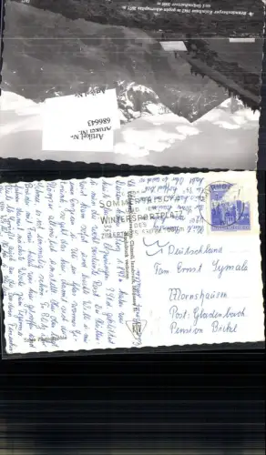 686643 Stempel Mayrhofen gel.n. Mornshausen Gladenbach Pension Bickel
