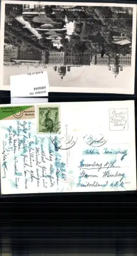 686644 Stempel Wien Sammler Marken Vermerk gel.n. Spremberg Niederlausitz Weinberg
