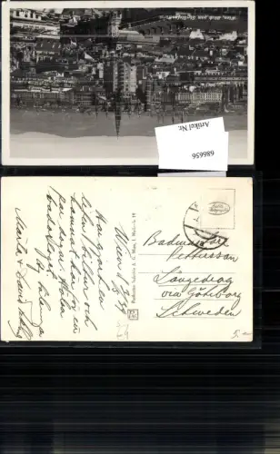686656 Stempel gel.n. Längedrag Göteborg Sweden Schweden Långedrag
