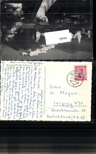 686660 Stempel Salzburg gel.n. Leipzig W31
