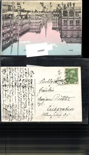 686662 Stempel Wien gel.n. Eichgraben