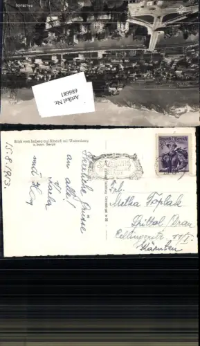 686681 Stempel Salzburg gel.n.Spittal an der Drau