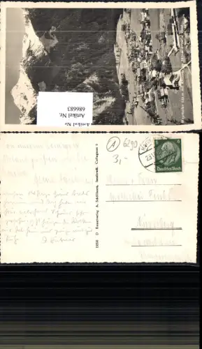 686683 Stempel Mayrhofen gel.n. Nürnberg
