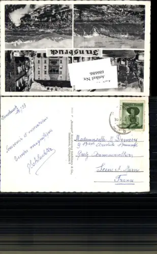 686686 Stempel Salzburg gel.n. Seine et Marne France