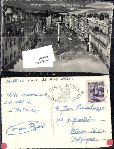 686691 Stempel Innsbruck gel.n. Hlenem Belgien