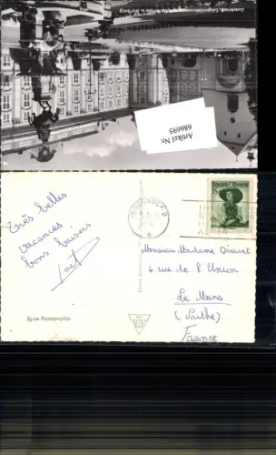 686695 Stempel Innsbruck gel.n. Le mans France Sarthe