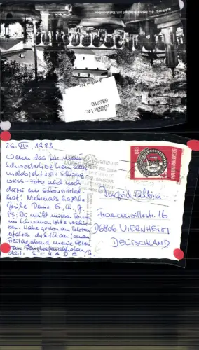 686710 Stempel Dorfgastein gel.n. Viernheim