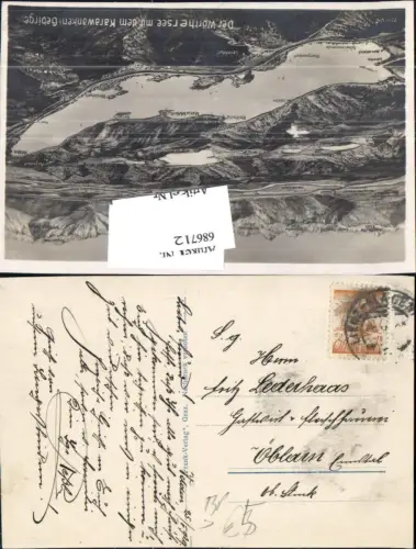 686712 Stempel Bahnpost Linz Klagenfurt gel. n. Öblarn