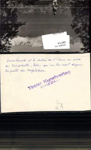 686714 Stempel Tiroler Kunstverlag Chizzali