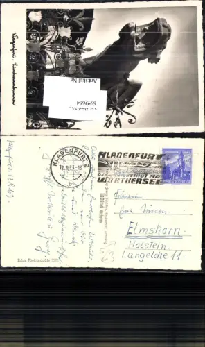 699664 Stempel Klagenfurt n Elmshorn Langelohe