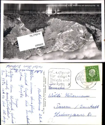 699669 Stempel Berchtesgaden n. Passau Innstadt