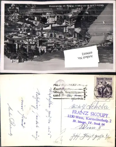 699692 Stempel Wien 15 Skoupy n. Leopoldstadt