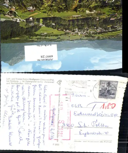 699728 Stempel Grossgmain n. St. Pölten Nachgebühr