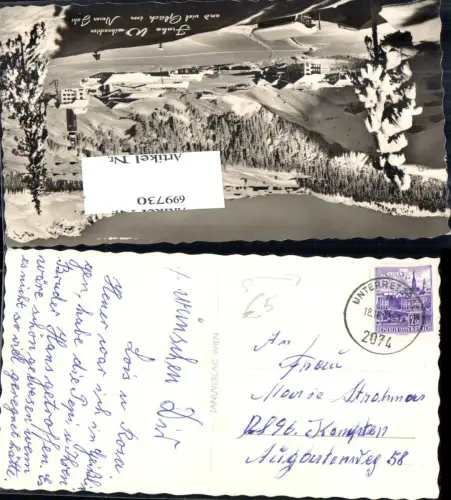 699730 Stempel Unterretzbach Retzbach n. Kempten