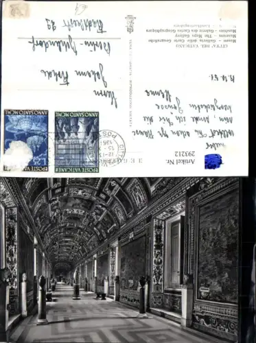 293212,Lazio Roma Vatikan Citta del Vaticano Museo Museum Landkartengalerie