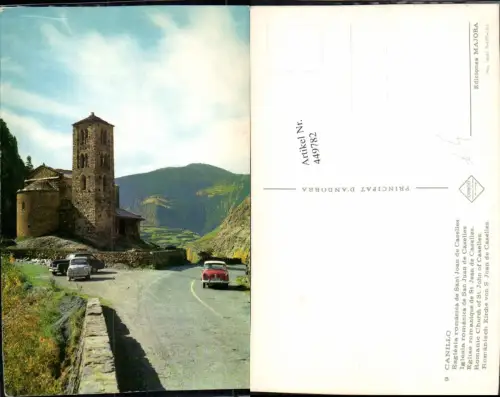 449782,Andorra Esglesia romanica de Sant Joan de Caselles Kirche