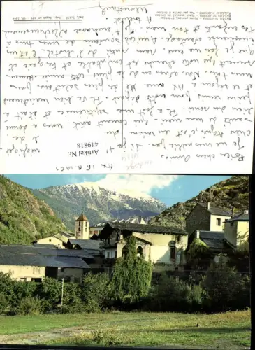 449818,Andorra Vista parcial Ordino Teilansicht Bergkulisse