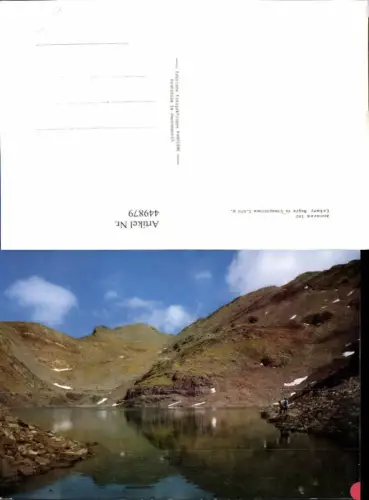 449879,Andorra Estany Negre de Comapedrosa See Bergkulisse