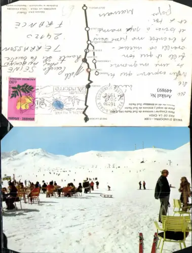 449893,Andorra Pas de la Casa Pista esquiar i emisora de Sud Radio Skipiste